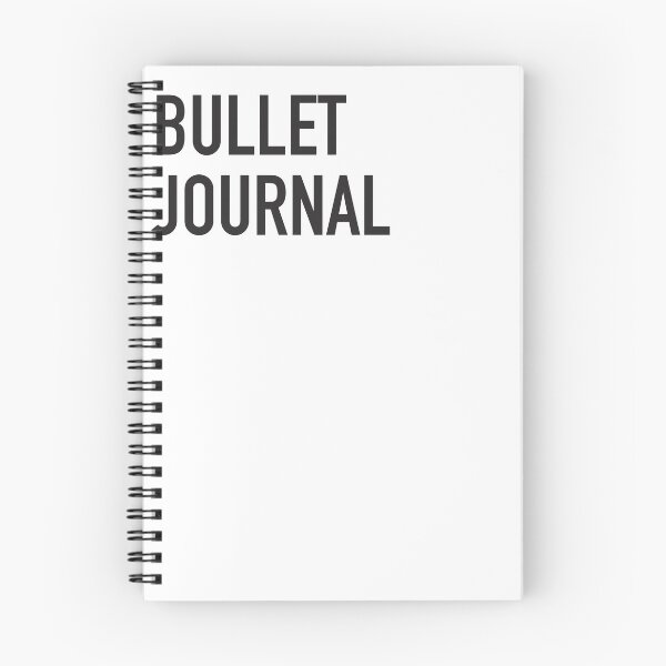 Item preview, Bullet Journal white and black minimalist design designed and sold by Pale Adonis.