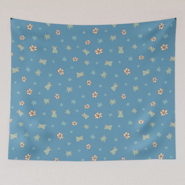 Item preview, Aloe Vera Bear Harmony - Tranquil Seamless Pattern designed and sold by SPIRIMAL.