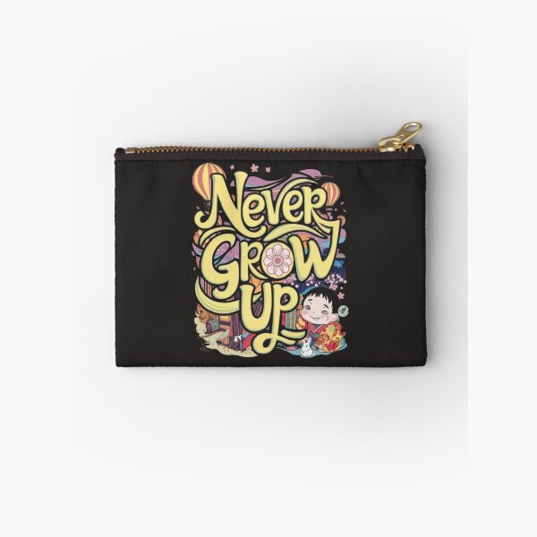 Item preview, Typographie Expressions never grow up designed and sold by Imaginarium of Chaos falcon88 .