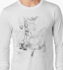 classical pencil still life Long Sleeve T-Shirt
