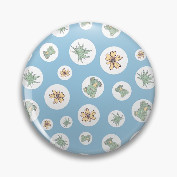 Item preview, Aloe Beara Botanical bubbles - Relaxing Aloe Vera Bear Seamless Pattern  designed and sold by SPIRIMAL.