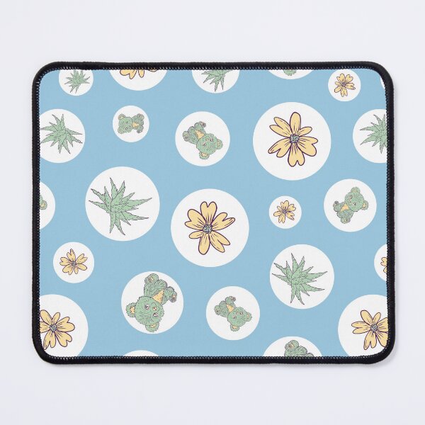 Item preview, Aloe Beara Botanical bubbles - Relaxing Aloe Vera Bear Seamless Pattern designed and sold by SPIRIMAL.