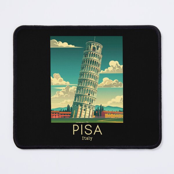 Item preview, A Vintage Travel Illustration of Pisa - Italy designed and sold by GoodOldVintage.