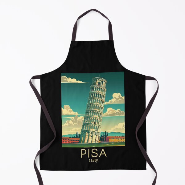 Item preview, A Vintage Travel Illustration of Pisa - Italy designed and sold by GoodOldVintage.