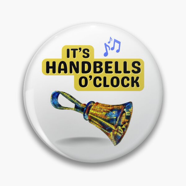 Item preview, It’s handbells o’clock designed and sold by CelticClapper.