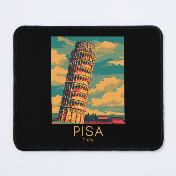 Item preview, A Vintage Travel Illustration of Pisa - Italy designed and sold by GoodOldVintage.