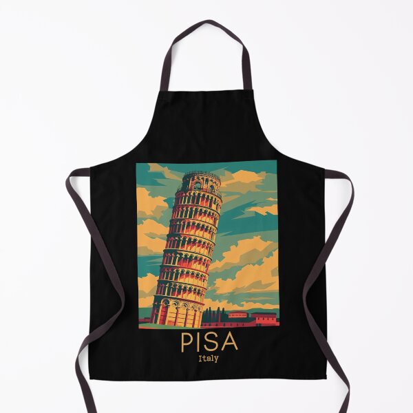 Item preview, A Vintage Travel Illustration of Pisa - Italy designed and sold by GoodOldVintage.