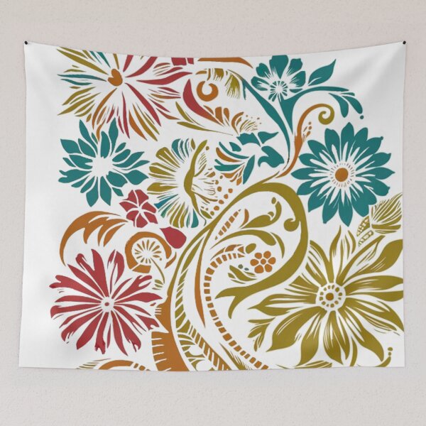 Item preview, Floral pattern designed and sold by WildernessTints.