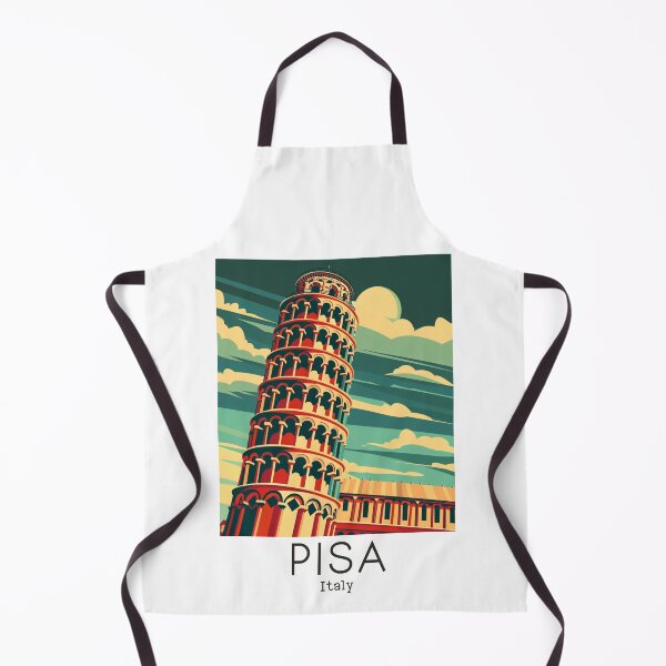 Item preview, A Vintage Travel Illustration of Pisa - Italy designed and sold by GoodOldVintage.