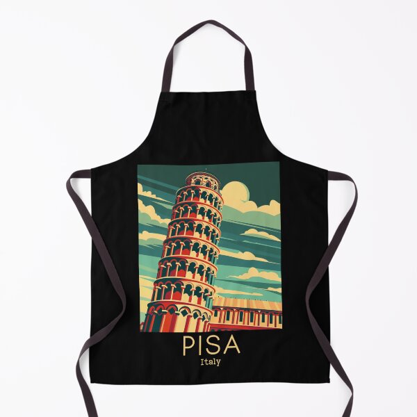 Item preview, A Vintage Travel Illustration of Pisa - Italy designed and sold by GoodOldVintage.