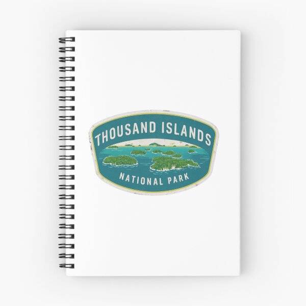 Item preview, Thousand Islands National Park logo emblem designed and sold by ArtFusion-Shop.