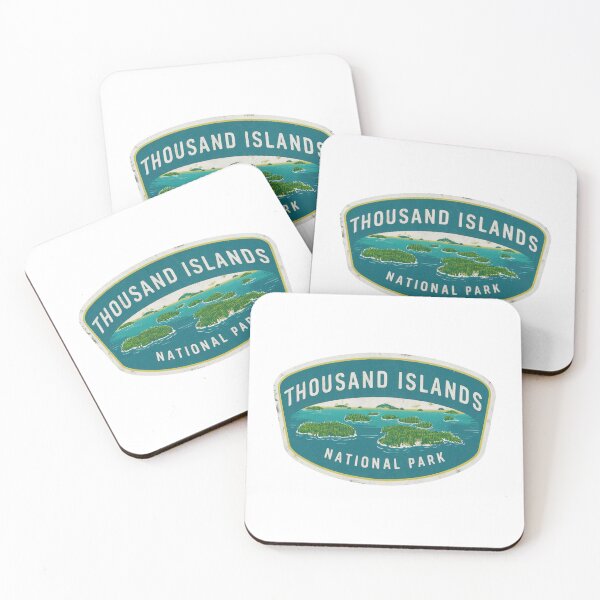 Item preview, Thousand Islands National Park logo emblem designed and sold by ArtFusion-Shop.