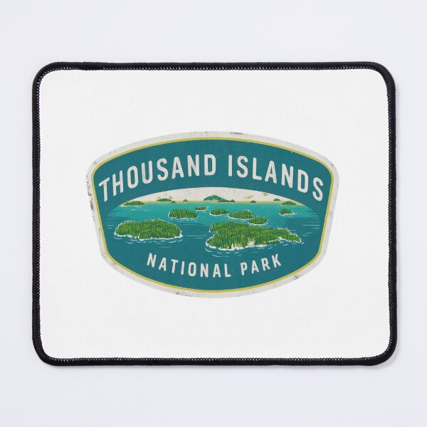 Item preview, Thousand Islands National Park logo emblem designed and sold by ArtFusion-Shop.