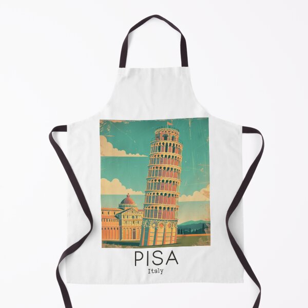 Item preview, A Vintage Travel Illustration of Pisa - Italy designed and sold by GoodOldVintage.