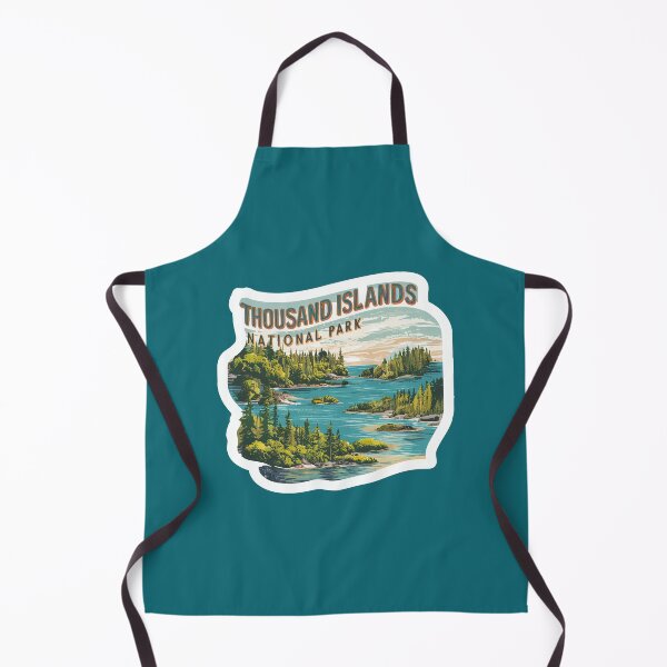 Item preview, Thousand Islands National Park logo emblem #2 designed and sold by ArtFusion-Shop.