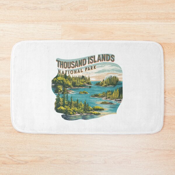 Item preview, Thousand Islands National Park logo emblem #2 designed and sold by ArtFusion-Shop.