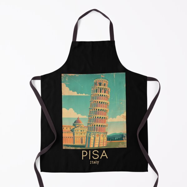 Item preview, A Vintage Travel Illustration of Pisa - Italy designed and sold by GoodOldVintage.