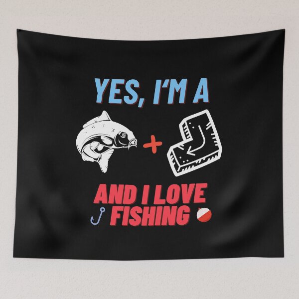 Item preview, Craftsman's Catch: Hilarious Apparel for the Carpenter Fisherman! designed and sold by SleepingFoxy.