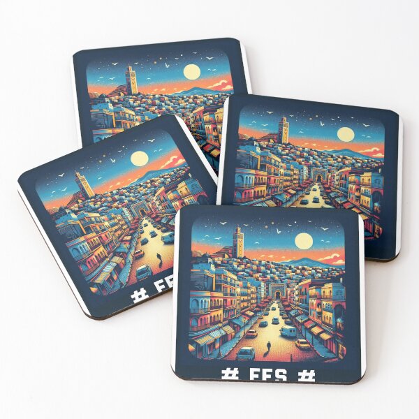 Item preview, Fes city of morocco vintage designed and sold by SilverLook48.