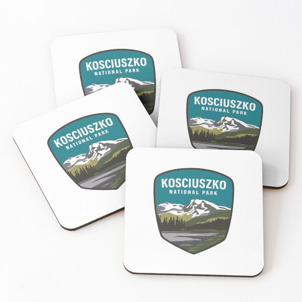 Item preview, Kosciuszko National Park logo emblem designed and sold by ArtFusion-Shop.