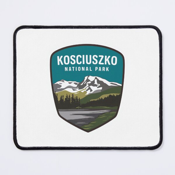 Item preview, Kosciuszko National Park logo emblem designed and sold by ArtFusion-Shop.