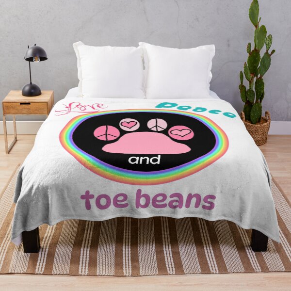 Item preview, Love Peace and Toe Beans designed and sold by JaygiesDesign.