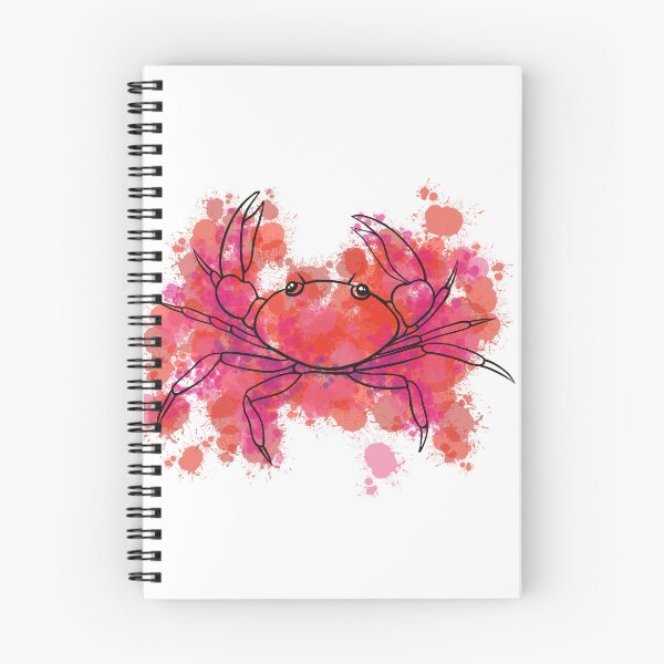 Item preview, red crab sticker designed and sold by Tetiana Pohurska.