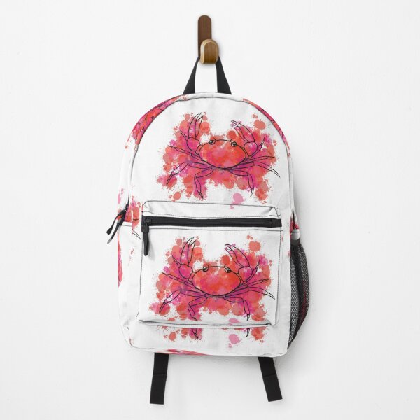 Item preview, red crab sticker designed and sold by Tetiana Pohurska.