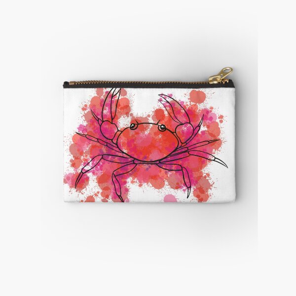 Item preview, red crab sticker designed and sold by Tetiana Pohurska.