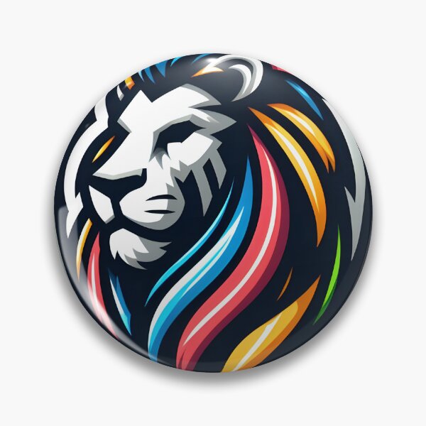 Item preview, King lion shield logo  designed and sold by Animalpetslover.