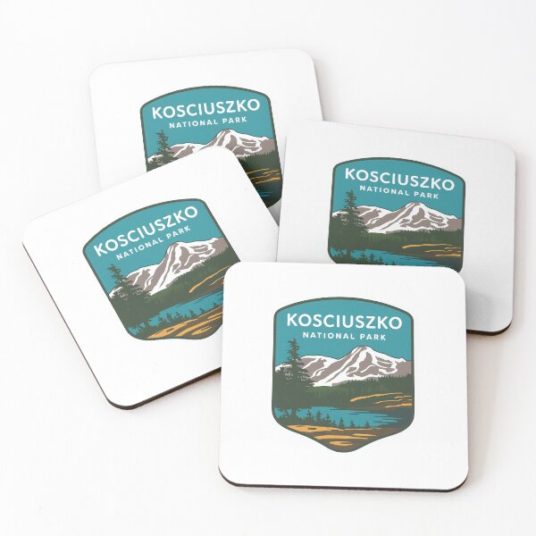 Item preview, Kosciuszko National Park logo emblem #2 designed and sold by ArtFusion-Shop.