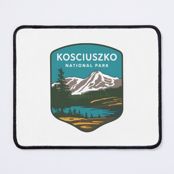 Item preview, Kosciuszko National Park logo emblem #2 designed and sold by ArtFusion-Shop.