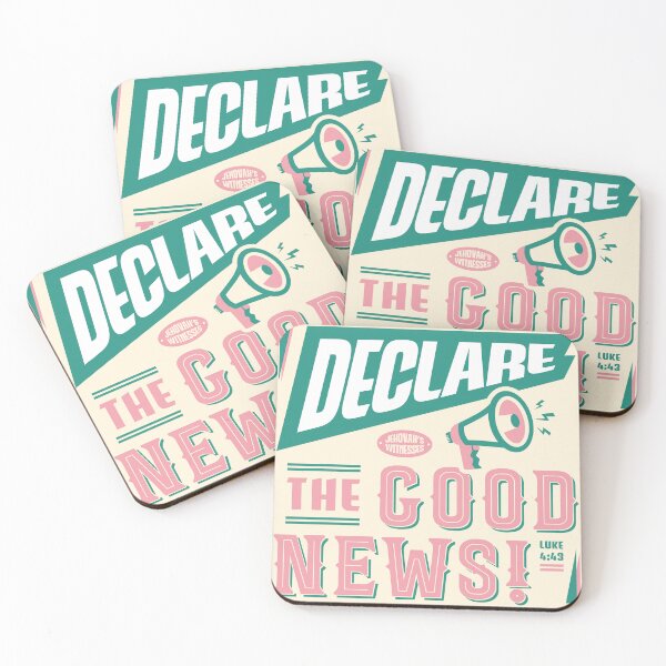 Item preview, Declare The Good News Vintage Style Rose Green designed and sold by The Majestic Gift.