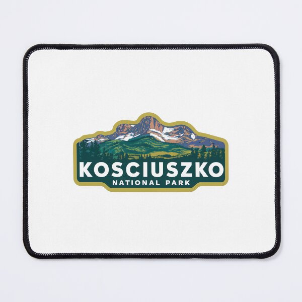 Item preview, Kosciuszko National Park logo emblem #4 designed and sold by ArtFusion-Shop.