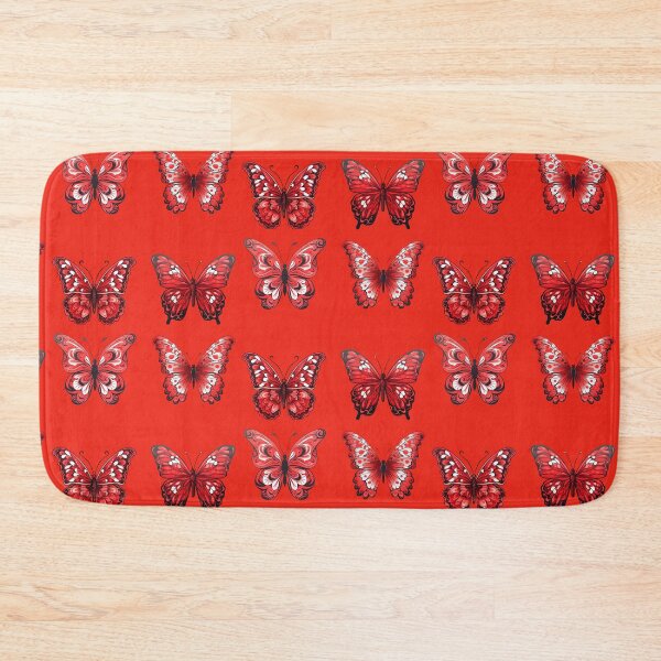Item preview, Red butterfly seamless pattern pack designed and sold by AlchemyColor.