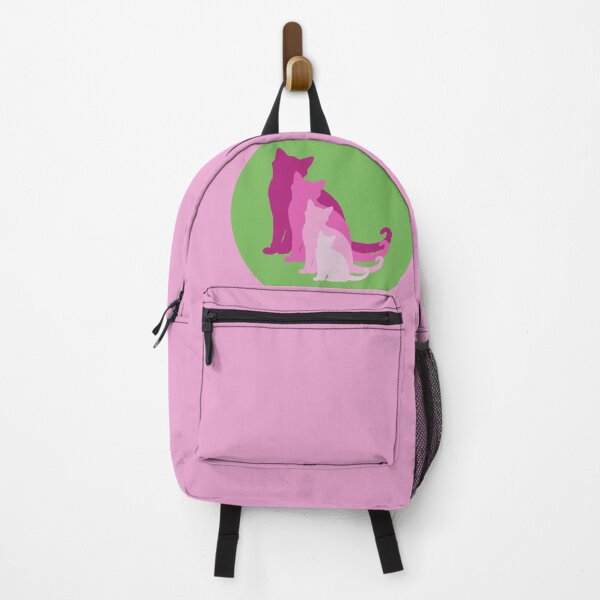 Artikelvorschau, 4 kleine Kätzchen rosa und grün entworfen und verkauft von coloursforkids.