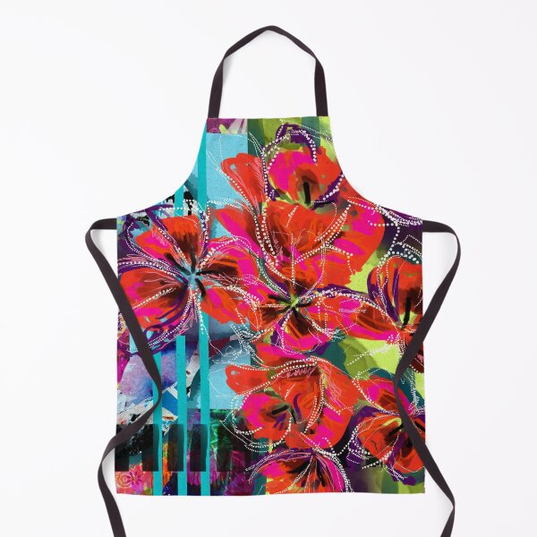 Item preview, Vivacious Red Blooms designed and sold by FeralLaFemme.
