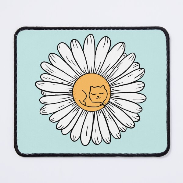 Item preview, Cat daisy flower designed and sold by coffeeman.