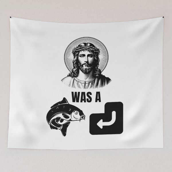 Item preview, Jesus was a Carpenter funny riddle designed and sold by SleepingFoxy.