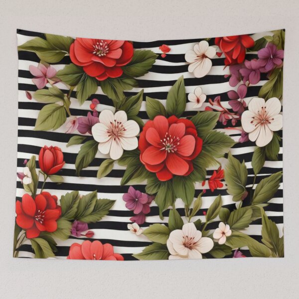 Item preview, Flowers on strips  designed and sold by Flowersonstuff.