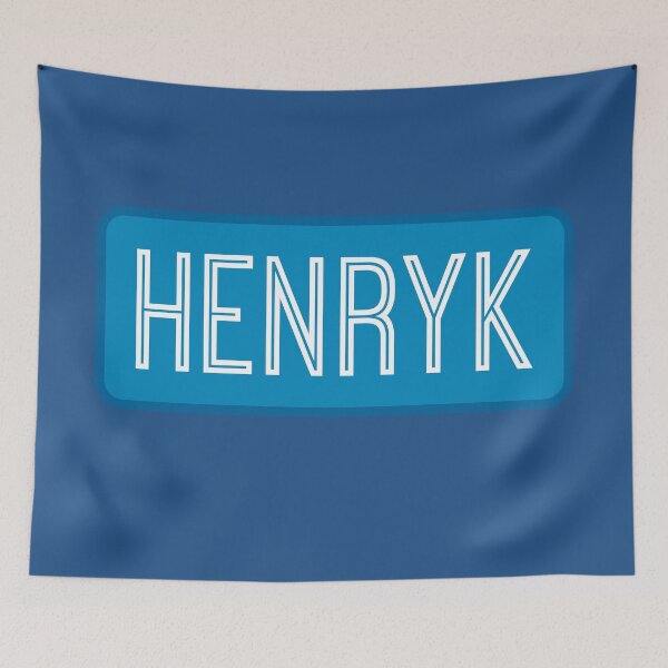 Item preview, Henryk Name designed and sold by Jeallan Designs.