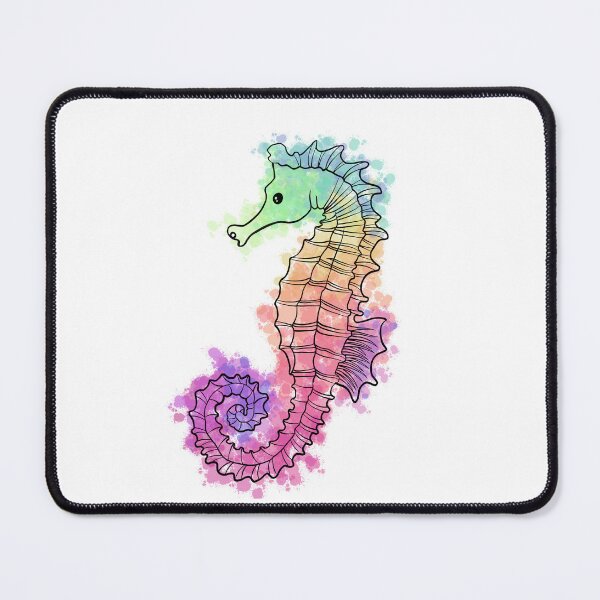 Item preview, multicolored seahorse designed and sold by Tetiana Pohurska.