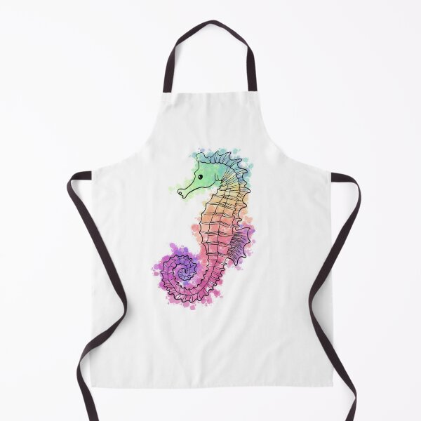 Item preview, multicolored seahorse designed and sold by Tetiana Pohurska.