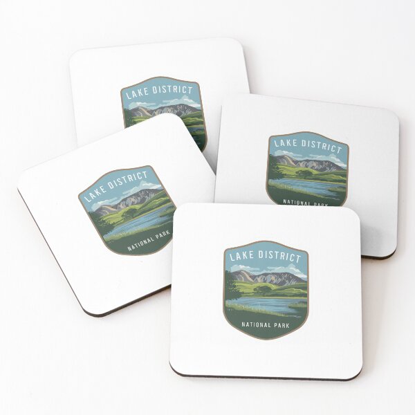 Item preview, Lake District National Park logo emblem #2 designed and sold by ArtFusion-Shop.