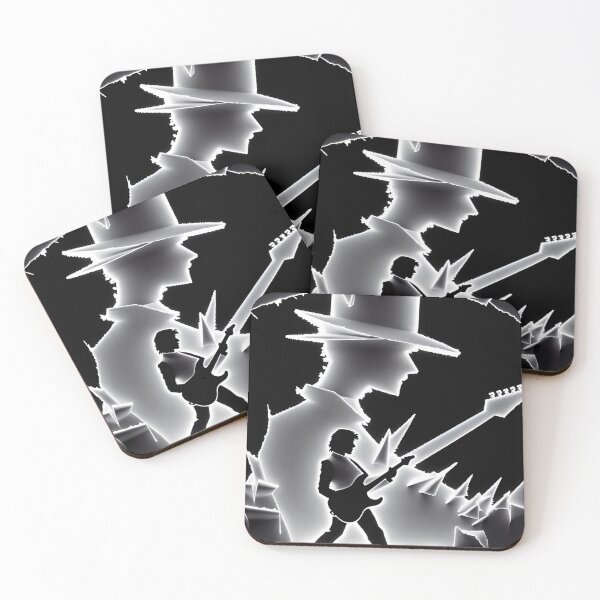 Item preview, Silhouette Guitarist, Electric Guitar, Musician Art, Music Lover designed and sold by BingysBarn.