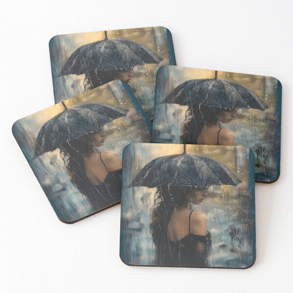 Item preview, Rain and the Lady designed and sold by SilverlynDraws.