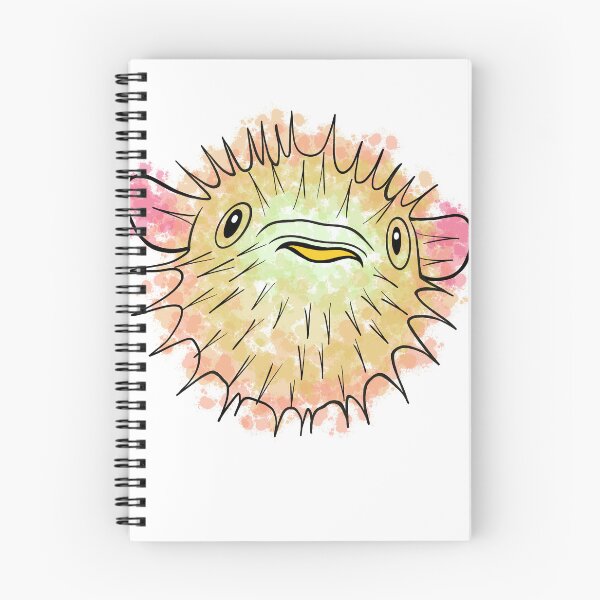 Item preview, pufferfish designed and sold by Tetiana Pohurska.