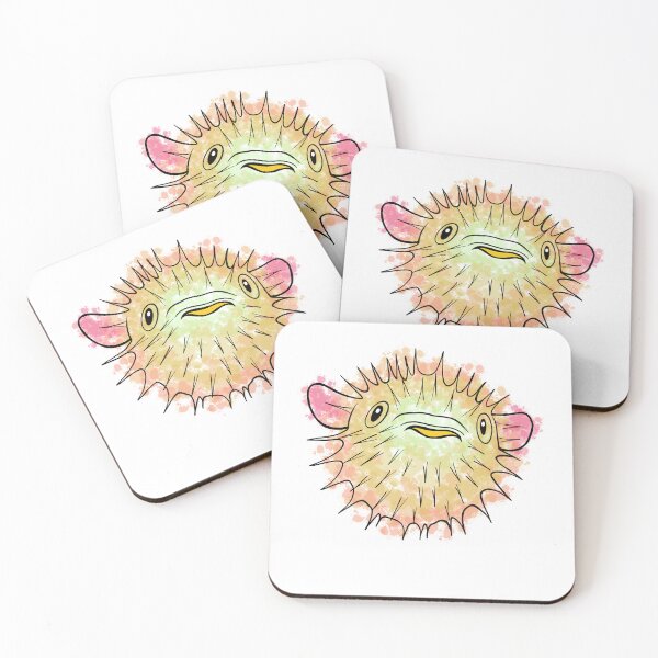 Item preview, pufferfish designed and sold by Tetiana Pohurska.