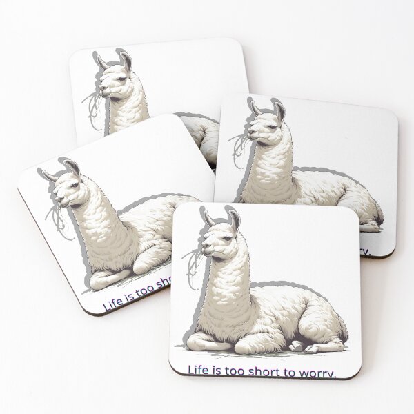 Item preview, Life is too short to worry. designed and sold by Uzuru.