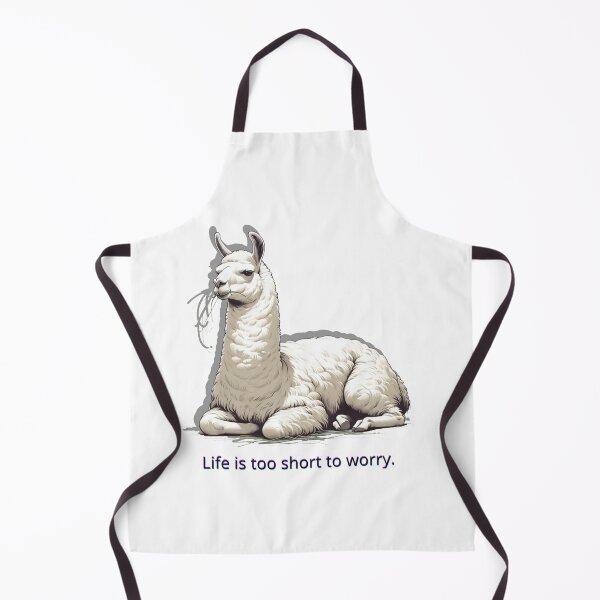 Item preview, Life is too short to worry. designed and sold by Uzuru.